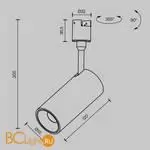 Трековый светильник Maytoni Focus Led new TR163-1-15W3K-M-B - Фото 8