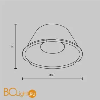 Декор Maytoni Focus Led new LensD69-24 - Фото 3