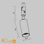 Трековый светильник Maytoni Focus Led new TR201-1-10W3K-M-B - Фото 10