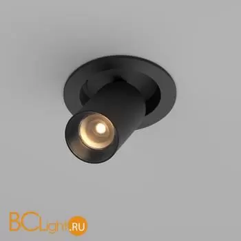 Встраиваемый светильник Maytoni Focus LED C071CL-7W2.7K-B - Фото 3