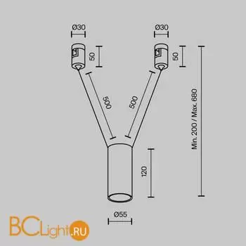 Трековый светильник Maytoni Focus Led TR157-1-12W4K-PT - Фото 8
