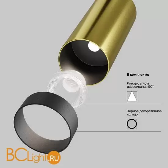 Спот Maytoni Focus Led C055CL-L12W2.7K-W-BS