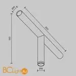 Настенный светильник Maytoni Focus Led C102CL-3W3-6K-BS - Фото 6