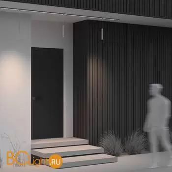 Уличный трековый светильник Focus Led Elasity IP 3000K 8 Вт 38° белый Maytoni O-TR01-1-P-8WW3K - Фото 1