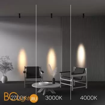 Спот Maytoni Focus Led C055CL-L12W4K-SS-B - Фото 4