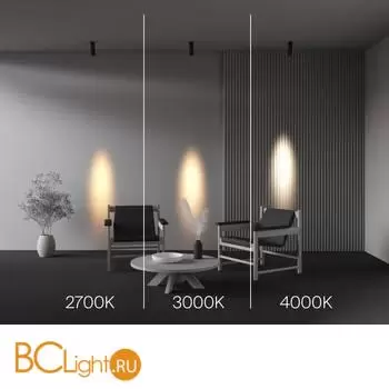 Спот Maytoni Focus Led C055CL-L12W4K-SS-B - Фото 6