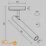 Трековый светильник Maytoni Focus T new TR141-1-6W4K-M-B - Фото 10