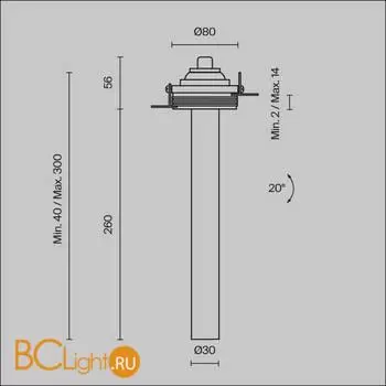 Встраиваемый светильник Maytoni Focus T new C140TRS-L300-7W3K-W - Фото 8