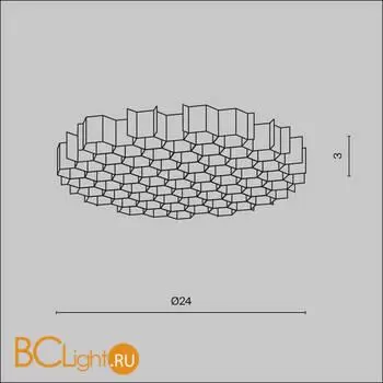 Декор Maytoni Focus T new HoneyComb-D24 - Фото 2