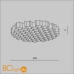 Декор Maytoni Focus T new HoneyComb-D24 - Фото 2