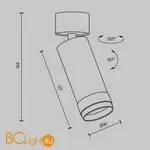 Спот Maytoni Focus Zoom C055CL-L12W2.7K-Z-B - Фото 6