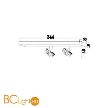 Потолочный светильник Maytoni Focus C051CL-02W - Фото 2