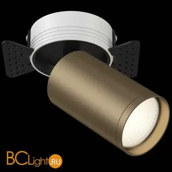 Встраиваемый светильник под шпатлевку Maytoni Foscus S C058CL-1BBZ - Фото 0