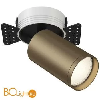 Встраиваемый светильник под шпатлевку Maytoni Foscus S C058CL-1BBZ