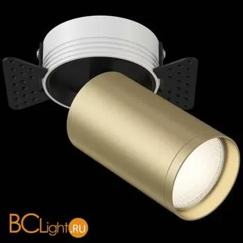 Встраиваемый светильник под шпатлевку Maytoni Foscus S C058CL-1BMG - Фото 1