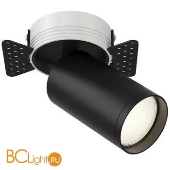 Встраиваемый светильник под шпатлевку Maytoni Foscus S C058CL-1B
