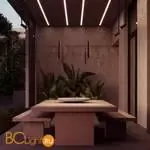 Уличный трековый светильник Maytoni Focus O-TR01-1-P-8WB3K - Фото 0