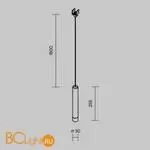 Уличный трековый светильник Maytoni Focus O-TR01-1-P-8WB3K - Фото 10