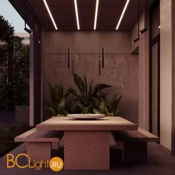 Уличный трековый светильник Maytoni Focus O-TR01-2-P-8WB3K - Фото 0