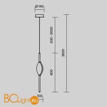 Подвесной светильник Maytoni Foresight new MOD347PL-L8BS3K - Фото 4