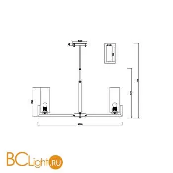 Люстра Maytoni Fortano MOD089PL-10BS - Фото 0