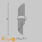 Бра Maytoni Frame MOD174WL-02G - Фото 5