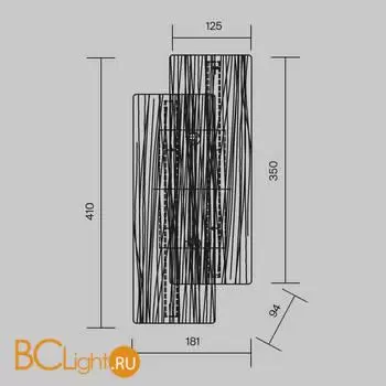 Бра Maytoni Frostum MOD439WL-L7BSK - Фото 3