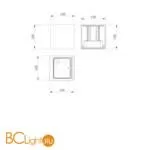 Уличный настенный светильник Maytoni Fulton O572WL-L20GR3K - Фото 0