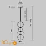 Подвесной светильник Maytoni Futuro new MOD307PL-L36B3K - Фото 4