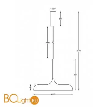 Подвесной светильник Maytoni Gerhard MOD189PL-L18W3K1 - Фото 6