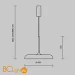 Подвесной светильник Maytoni Gerhard MOD189PL-L18W3K1 - Фото 5