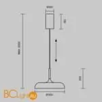 Подвесной светильник Maytoni Gerhard MOD189PL-L30W3K - Фото 7