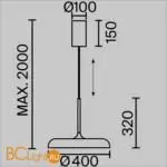 Подвесной светильник Maytoni Gerhard MOD189PL-L39B3K - Фото 6