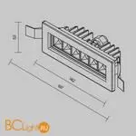 Встраиваемый светильник Maytoni Ghost O488DL-L6GF3K - Фото 9