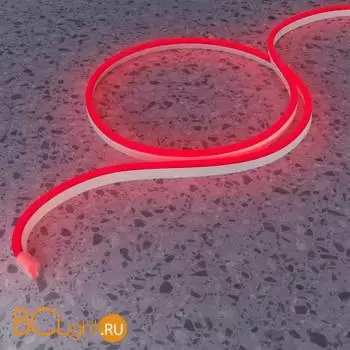 Гибкий неон 25x13 220В 8Вт/м Red IP65 50м - Фото 1