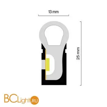 Гибкий неон 25x13 220В 8Вт/м 4000K IP65 50м - Фото 6