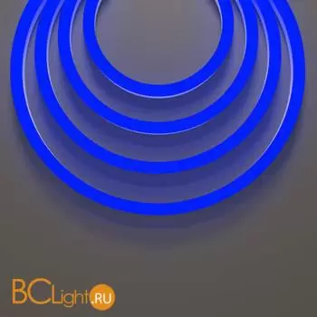 Гибкий неон 25x13 220В 8Вт/м Blue IP65 50м - Фото 2