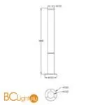 Ландшафтный светильник Maytoni O041FL-L30B3K - Фото 0