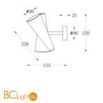 Бра Maytoni Giro MOD095WL-02BS - Фото 0