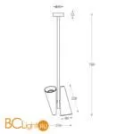 Подвесной светильник Maytoni Giro MOD095PL-02W - Фото 1