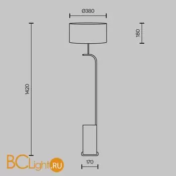 Торшер Maytoni Glamping MOD437FL-03B - Фото 4