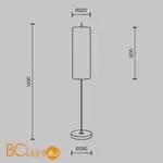 Торшер Maytoni Glamping MOD437FL-01B - Фото 4