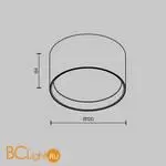 Спот Maytoni Glare new C091CL-12W4K-B - Фото 4