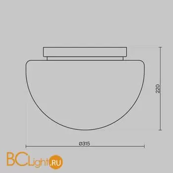 Потолочный светильник Maytoni Glassy MOD270CL-01G - Фото 3