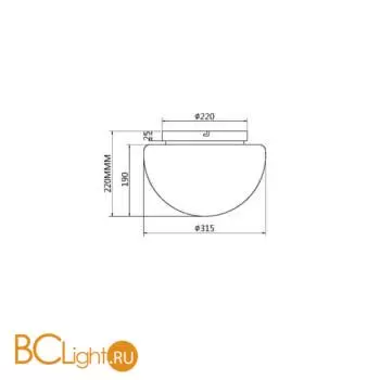 Потолочный светильник Maytoni Glassy MOD270CL-01B - Фото 5