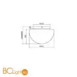 Потолочный светильник Maytoni Glassy MOD270CL-01B - Фото 5