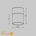 Спот Maytoni Glory C094CL-GX53-BS - Фото 5