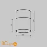 Спот Maytoni Glory C094CL-GX53-W - Фото 5