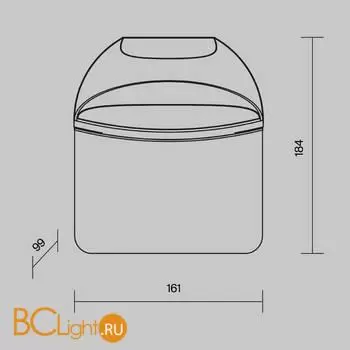 Бра Maytoni Gloss O447WL-L7GF3K - Фото 6