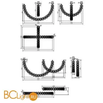 Подвесной светильник Maytoni Golden Cage MOD216PL-L42G3K - Фото 5